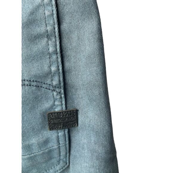 G Star Raw Jeans Mens 32 Motac 3D Slim Denim Biker Button Fly mid Rise pockets - Picture 8 of 14